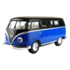 Miniatura Colecionável Perua Kombi Clássica 1962 Azul e Preto 1/32 - Image 7