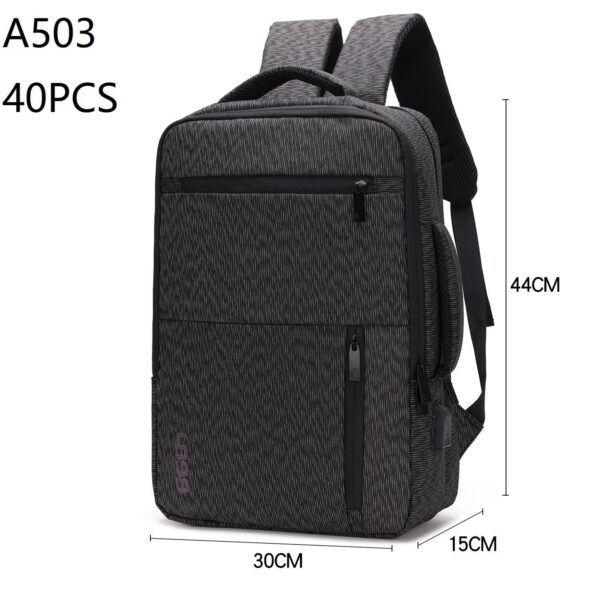 A503 - Mochila P/ Notebook Casual A503 CAIXA C/ 40 PEÇAS