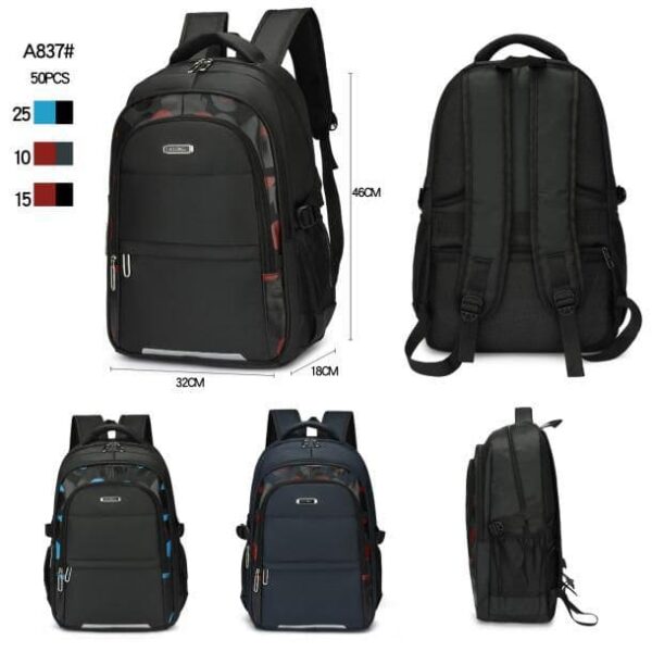 A837 - Mochila P/ Notebook CAIXA C/ 50 PEÇAS