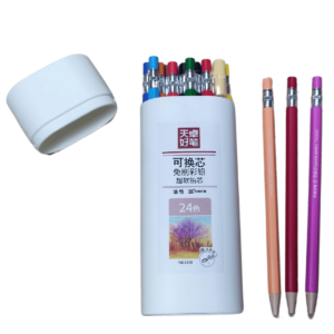 Lápis Colorido 2,6 mm 24 cores - CX 12 KITS - Valor Unitário