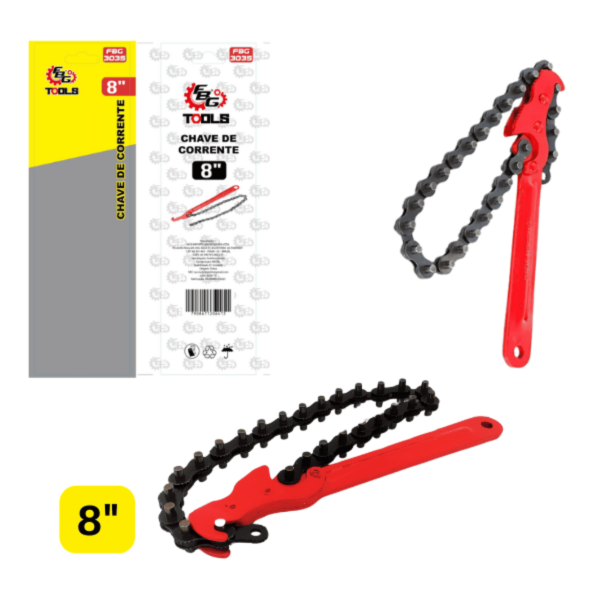 3035 CHAVE DE CORRENTE 8" - Imagem 2