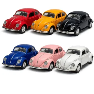 Miniatura Colecionável Fusca Clássico 1968 1/32 Cores Sortidas Caixa c/ 24 Unidades