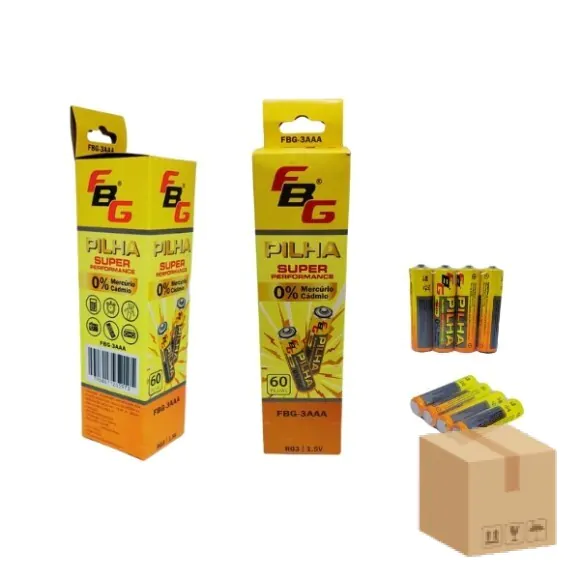 PILHA POWER UP TUBO C/60UN. AAA COMUM