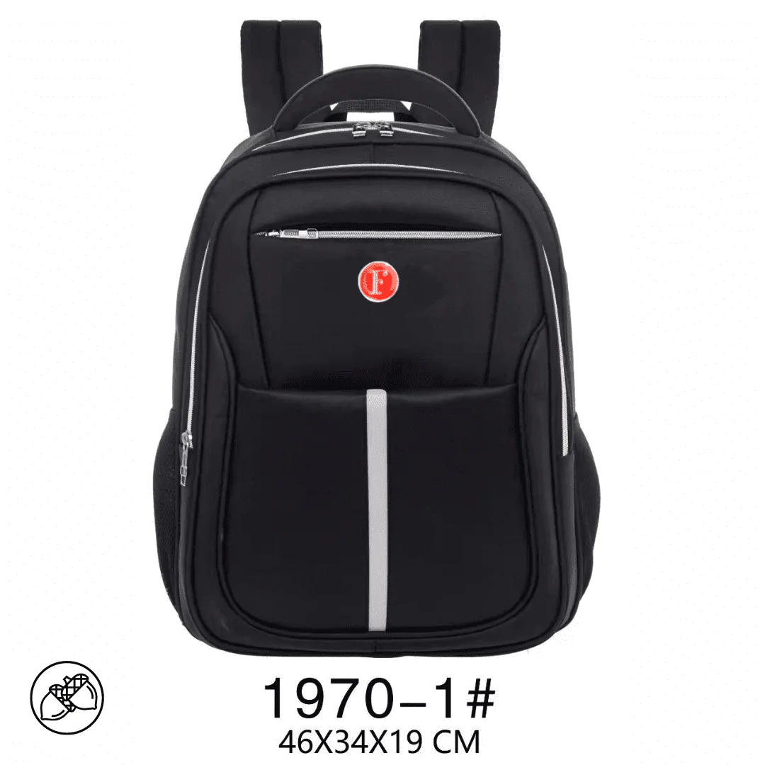 1970 -7 Mochila Extra Reforçada Preta 1970-1 CAIXA C/ 40 PEÇAS