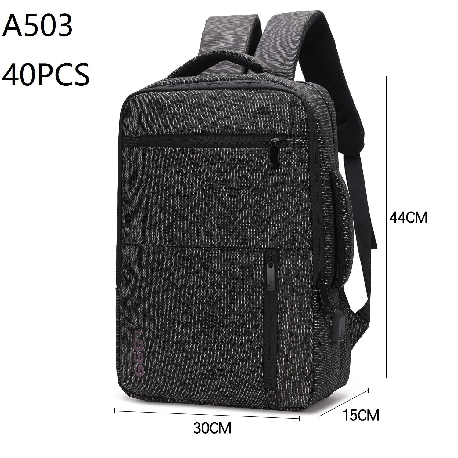 A503 - Mochila P/ Notebook Casual A503 CAIXA C/ 40 PEÇAS