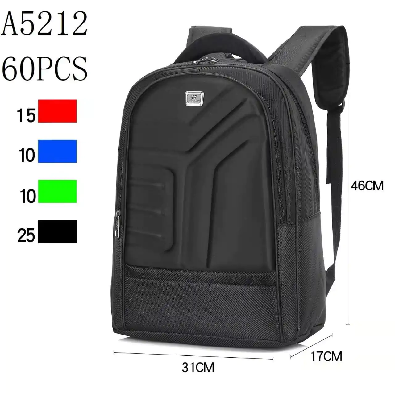 A5212 - Mochila P/ Notebook Casual CAIXA C/ 60 PEÇAS