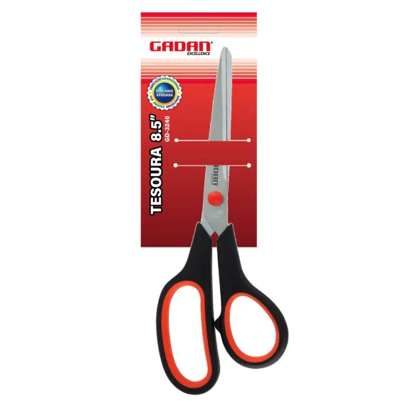 GD-3240 TESOURA DE INOX 8,5" NÃO ESCOLAR
