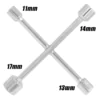 GD-3700 - CHAVE CRUZETA FIXA 11-13-14-17MM - Image 2