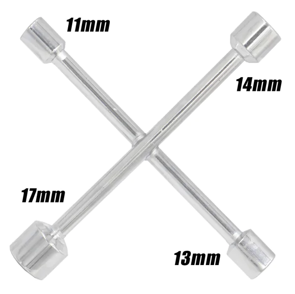 GD-3700 - CHAVE CRUZETA FIXA 11-13-14-17MM - Image 2
