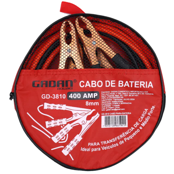 CABO DE CARGA P/ BATERIA 400 AMP - Image 2
